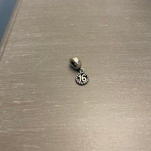 16th Celebration - Pandora Dangle Charm